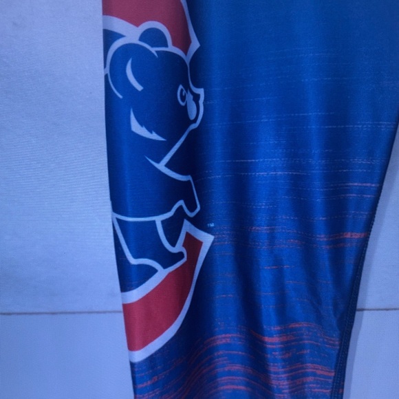 Cubs Kids Blue Leggings - Picture 4 of 6